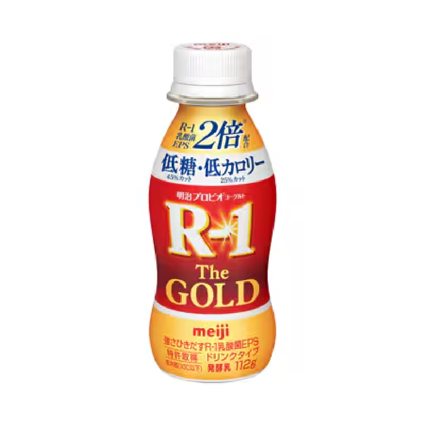 明治プロビオヨーグルトR-1ドリンクタイプ The GOLD 低糖・低カロリー 112g